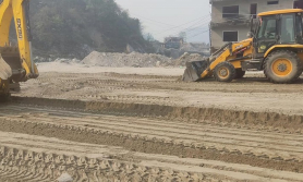 नदीजन्य निर्माण सामग्री अभाव