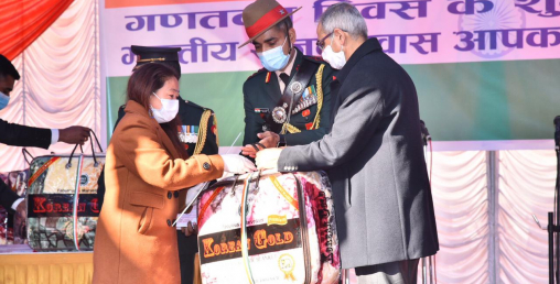 भारतको गणतन्त्र दिवसको अवसरमा नेरु ३.६८ करोड नगद तथा कम्मल वितरण