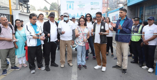 एनएमबि बैंकको हेरिटेज वाक सम्पन्न