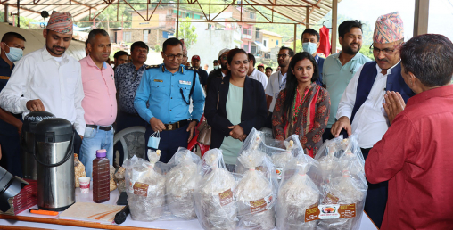 रातो च्याउको व्यवसायिक उत्पादन तथा विक्री वितरण शुरू