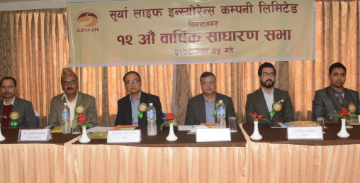 सूर्या लाइफको साधारण सभा सम्पन्न, लाभांश पारित