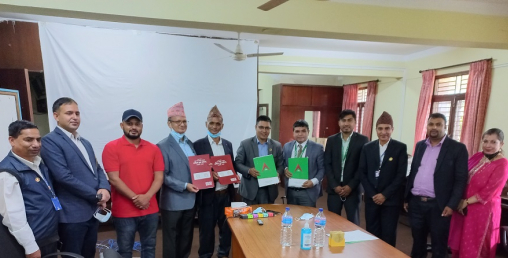 नबिल बैंकले गर्यो राष्ट्रिय युवा परिषद् र पञ्चेश्वोर गाउँपालिकासँग सम्झौता