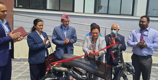 विद्युतीय स्कुटर निर्माणमा नास्टको सफलता, एकपटक चार्ज गर्दा ५० किलोमिटरको यात्रा