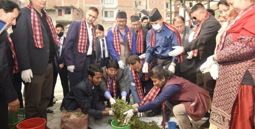 सामुदायिक विद्यालयले फोहोरबाट मल बनाउन थाले