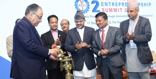 नौ बुँदे घोषणा पत्र जारी गदैं नेपाल युवा उद्ममशीलता सिखर सम्मेलन सम्पन्न
