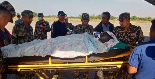 नेपाली सेनाद्वारा हवाई उद्धार