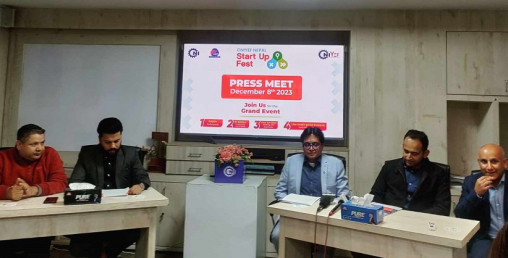 काठमाडौंमा ‘सीएनआईवाईइएफ स्टार्टअप फेष्ट २०२३’ हुँदै