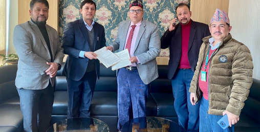 कृषि विकास बैंक र इजीलिंक रेमिट्यान्सबीच आन्तरिक विप्रेषण भुक्तानी सम्बन्धी सम्झौता