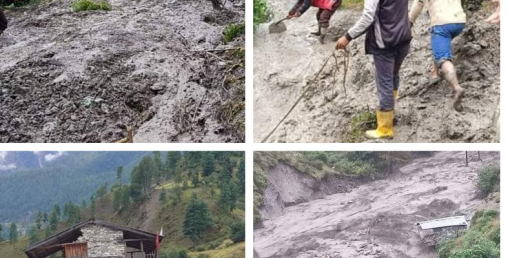 मुगुमा पहिरोमा परी आठ जनाको मृत्यु, तीन जना बेपत्ता