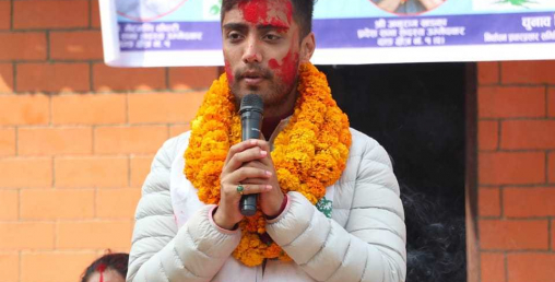 खुमबहादुरका छोरा अनुरागले चुनाव जिते