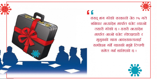 यी हुन् अध्यादेश मार्फत आएका बजेटहरू
