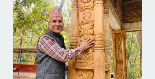 पुर्खाले सात पुस्तादेखि गर्दै आएको कामको विरासत जोगाउँदै आएका भीमबहादुर