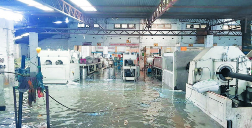 भैरहवा–धकधई–परासी औद्योगिक क्षेत्रमा बाढीबाट ठूलो क्षति