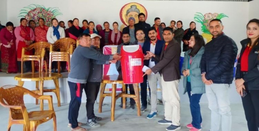 महालक्ष्मी विकास बैंकद्धारा विभिन संस्थागत सामाजिक उत्तरदायित्व कार्यक्रम