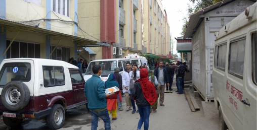वीर अस्पताल परिसरका औषधि पसलमा आज डोजर चल्ने