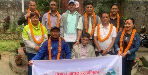 पोखरामा राष्ट्रिय साइक्लिङ प्रतियोगिता हुँदै