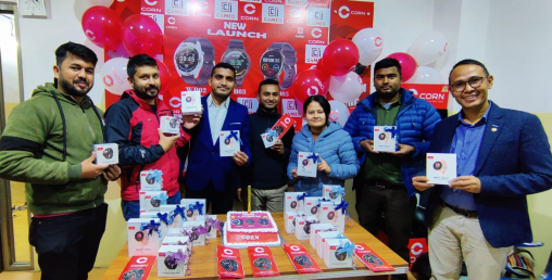 कर्न ब्राण्डका विश्वस्तरीय स्मार्टवाचहरु नेपाली बजारमा,