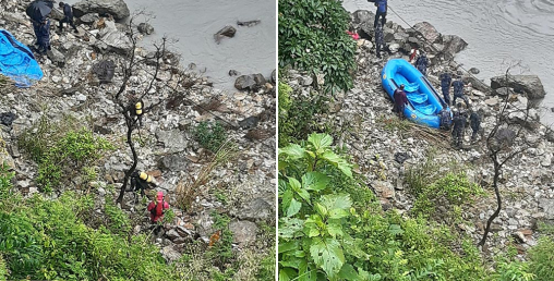 मर्र्स्याङ्दीमा मिनी ट्रक खस्यो,  थप विवरण आउन बाँकी