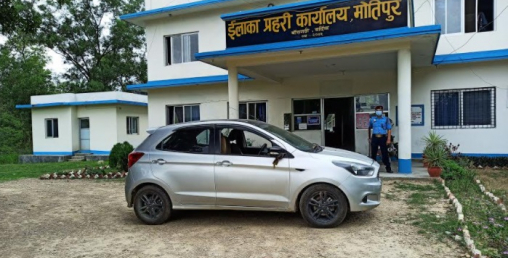 प्रहरीले बेवारिसे गाडि राजश्व अनुसन्धान कार्यालयमा बुझायो