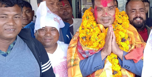 रेशम चौधरीको पार्टीले जितको खाता खोल्यो