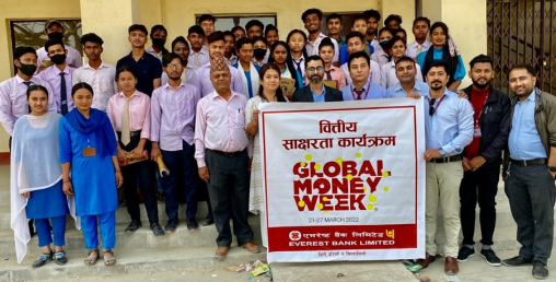 एभरेष्ट बैंकले मनायो ‘ग्लोबल मनी वीक–२०२२’