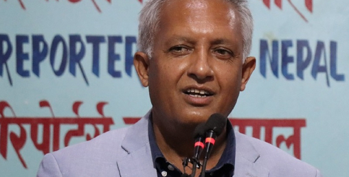 नेता भट्टराईद्वारा सहमहामन्त्रीमा उम्मेदवारी घोषणा