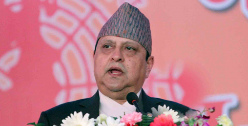 पूर्वराजाद्धारा भूकम्पबाट भएको क्षतिको दुःख व्यक्त