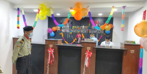नेपाल इन्भेस्टमेन्ट बैंकको ८३ औँ शाखा महेन्द्रनगरमा