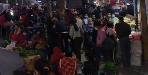 कोरोनाको उच्च जोखिममा तरकारी बजार
