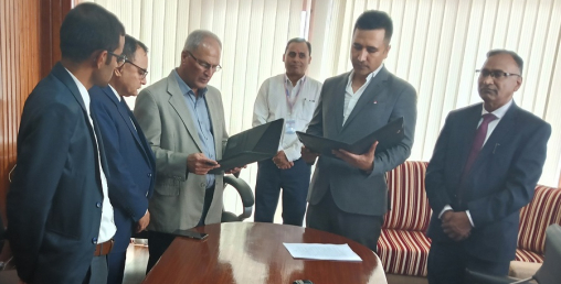 लिवर्टी माइक्रो लाइफका अध्यक्ष पाण्डेले गरे शपथ ग्रहण