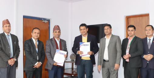 नेपाल बैंक र राष्ट्रिय बिमा संस्थानबिच सेवाग्राही कर्जा सम्बन्धी सम्झौता