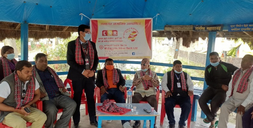 महालक्ष्मी विकास बैंकद्वारा विद्युतिय आर ओ प्लान्ट हस्तान्तरण