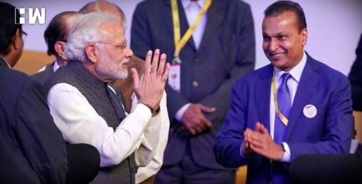 भारतमा मोदीले जित्दा आम्बानीलाई आराम