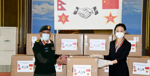 नेपाली सेनालाई चीनले दियो ३ लाख भेरोसेल खोप