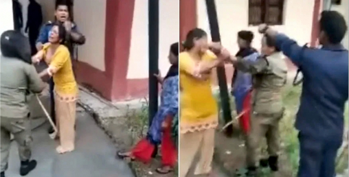 महिलालाई निर्घात कुटपिट गरेको भिडियो भाइरल भएपछि... (भिडियोसहित)