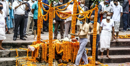 राष्ट्रकवि घिमिरेको अन्तिम बिदाइ