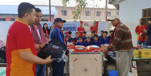 महालक्ष्मी विकास बैंकद्वारा विभिन्न संस्थालाई सहयोग