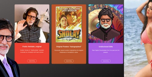 एनएफटी व्यापारमा लोभिए सनी लियोनी र अमिताभ बच्चन