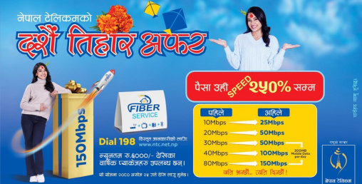 नेपाल टेलिकमको नयाँ अफर सार्वजनिक