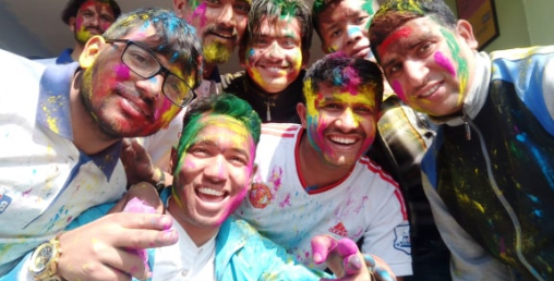 कोरोनाका त्रासले शान्त होली