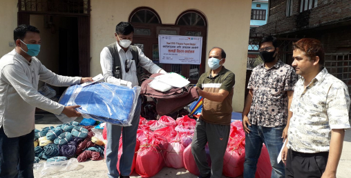 क्वारेन्टाइनमा बसेकालाई वल्डभिजनले गर्यो सहयोग