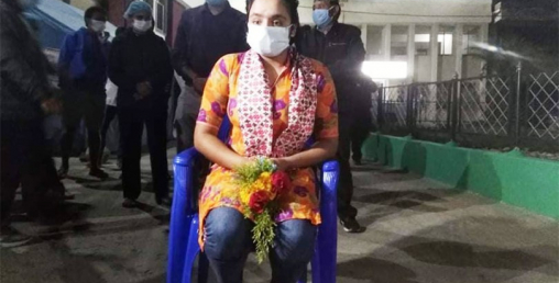बागलुङ सङ्क्रमणमुक्त क्षेत्र, १९ वर्षीया अंशु पनि डिस्चार्ज