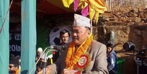 आयोजनाका काम अलपत्र पार्नेलाई कारवाही गरिनेः मन्त्री नेम्वाङ