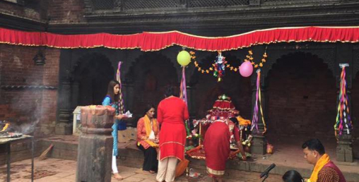 गोरखा दरबारको दशैँ घरमा यसरी राखियो जमरा