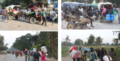 भारत फर्किएका कामदारमा सङ्क्रमण भेटिएपछि बर्दियाका 'दुई गाउँ सील'