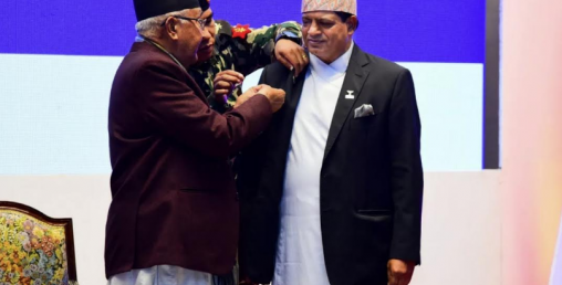 एन आई सी एशिया बैंकका सञ्चालक संघईलाई सीआईपी सम्मान