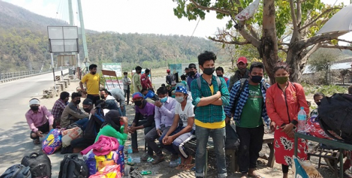 महाकालीमा पौडेर नेपाल भित्रिने क्रम रोकिएन्