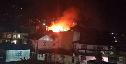 ९ वर्षमा ताप्लेजुङमा १६० घर जले