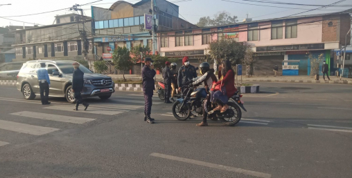 लकडाउन उल्लघंन गर्ने १३६१ जना नियन्त्रणमा