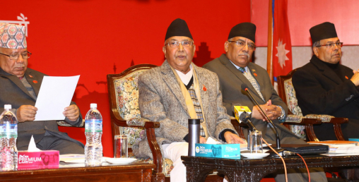 एमसीसीबारे नेकपाको प्रतिवेदन किन चुप ?